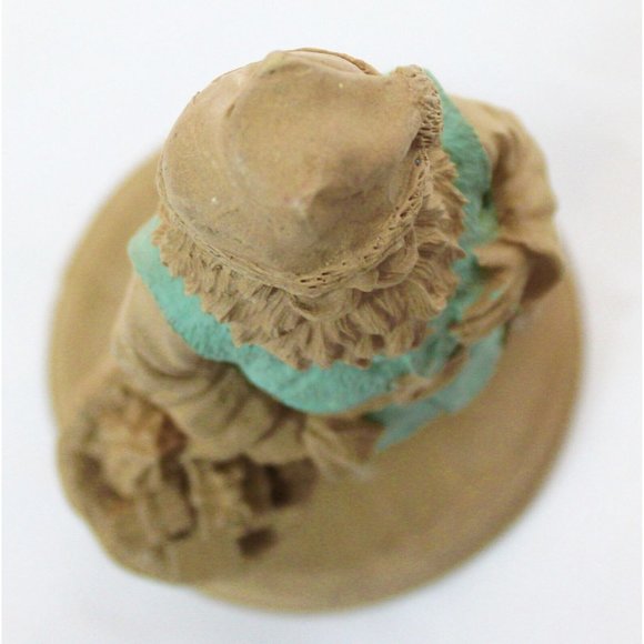 VTG 1990 Wood Look Carved Irish Santa Claus Figurine Art Craft Holiday - Picture 5 of 10